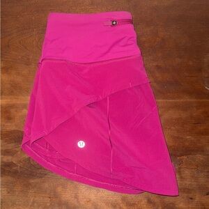 Lululemon Hot Pink Speed Up Short No Liner Size 4